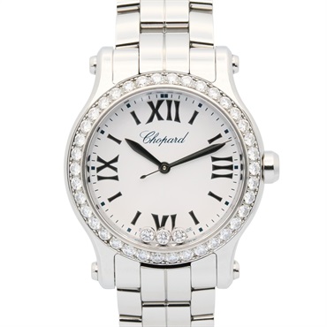 ショパール ハッピースポーツ ベゼルダイヤ 腕時計 時計 レディース 278590-3004