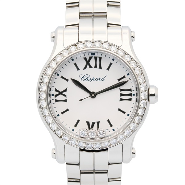ショパール ハッピースポーツ ベゼルダイヤ 腕時計 時計 レディース 278590-3004