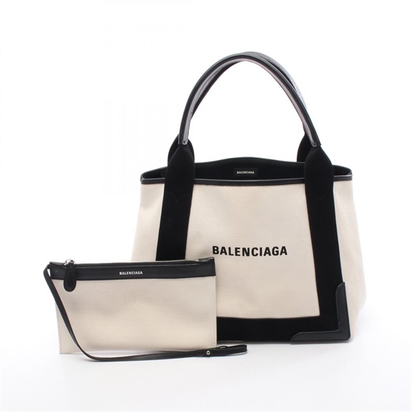 バレンシアガ(BALENCIAGA)バレンシアガ NAVY CABAS S ネイビー