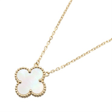 ヴァンクリーフ＆アーペル ヴィンテージアルハンブラ マザーオブパール ネックレス ネックレス ジュエリー レディース VCARA45900