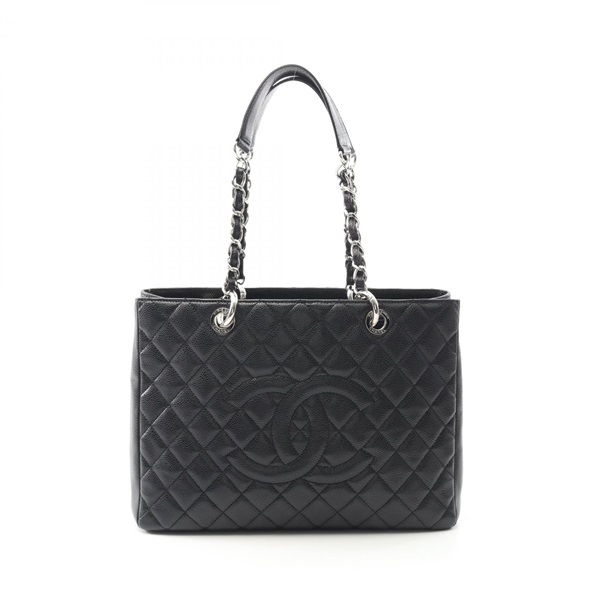 シャネル マトラッセ グランドショッピング GST トートバッグ バッグ レディース A50995