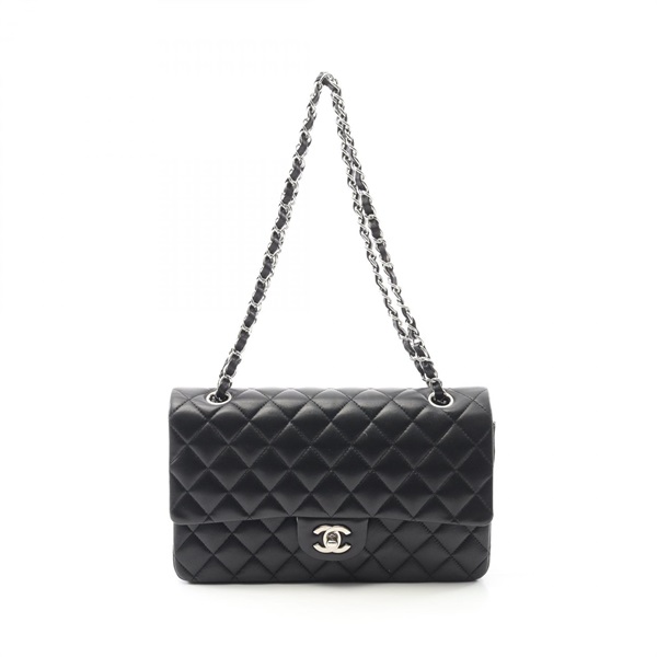 シャネル マトラッセ Wフラップ ショルダーバッグ バッグ レディース A01112