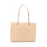 シャネル マトラッセ グランドショッピング GST トートバッグ バッグ レディース A50995