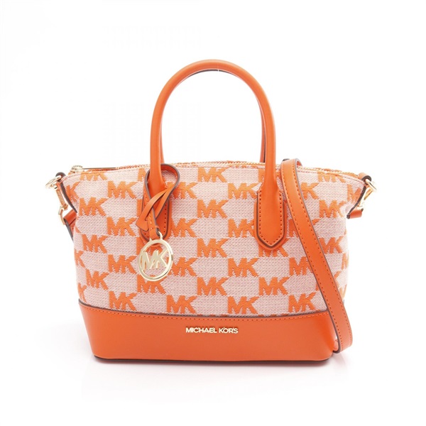 マイケルコース ハイド シグネチャー スモール サッチェル クロスボディ ハンドバッグ バッグ レディース