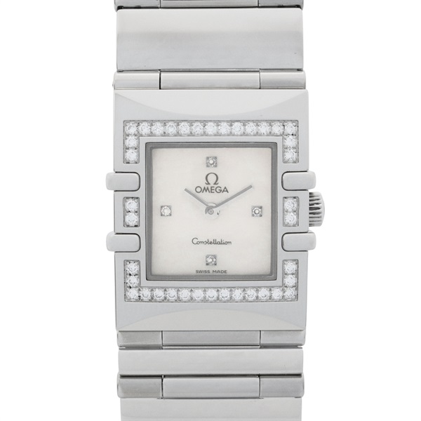 オメガ(OMEGA)オメガ コンステレーション クアドラ ダイヤベゼル