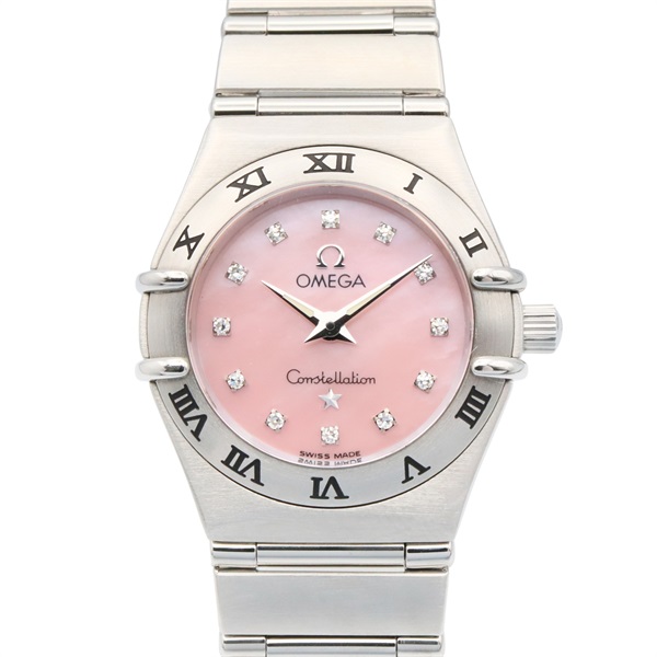 オメガ コンステレーション ミニ 12Pダイヤ 腕時計 時計 レディース 1562.65