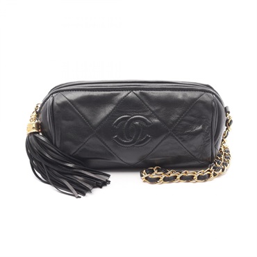 シャネル(CHANEL)シャネル ココマーク ダイヤステッチ ショルダー