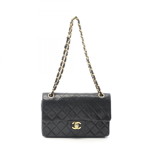 シャネル マトラッセ Wフラップ ショルダーバッグ バッグ レディース