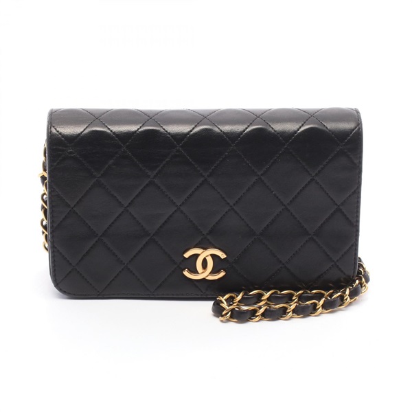 シャネル ミニマトラッセ フルフラップ ショルダーバッグ バッグ レディース