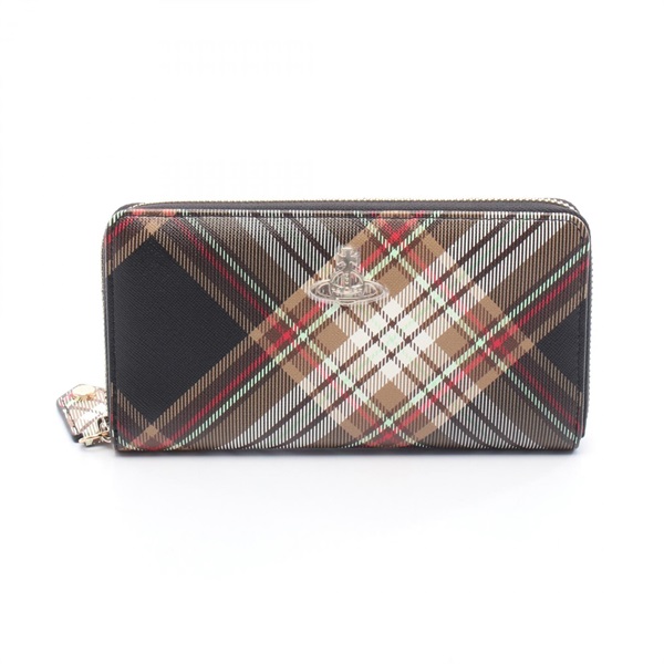 ヴィヴィアンウエストウッド Vivienne Westwood CLASSIC ZIP ROUND WALLET オーブ ラウンド長財布 財布 フェイクレザー レディース ブラウン系 / マルチカラー 51050023US001KD101 【新品】 ヴィヴィアンウエストウッド(Vivienne Westwood)ヴィヴィアンウエスト