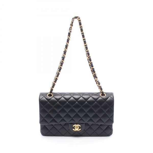 シャネル マトラッセ Wフラップ ショルダーバッグ バッグ レディース