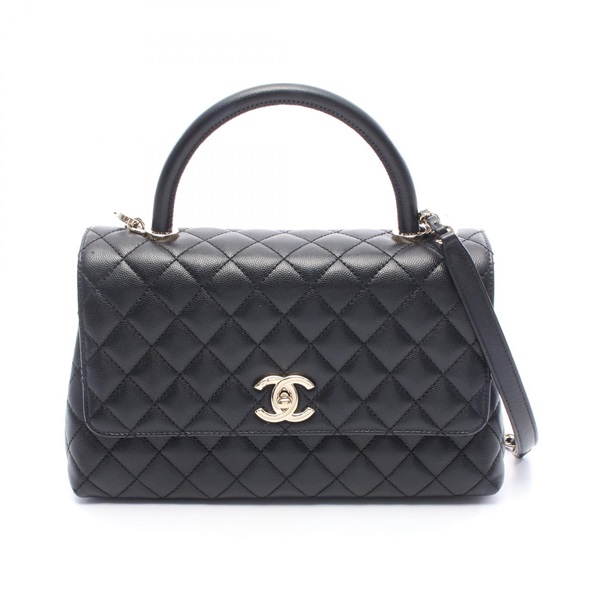 シャネル ココハンドル29 トップハンドル フラップ バッグ マトラッセ  ハンドバッグ バッグ レディース A92991