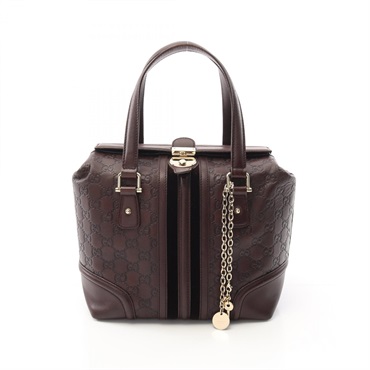 グッチ(GUCCI)グッチ スクエア ドクターズバッグ グッチシマ