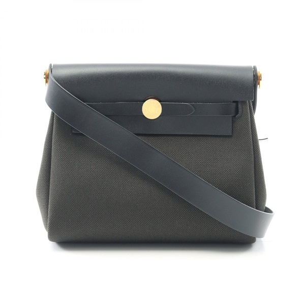 エルメス HERMES エールバッグMM 黒 鍵付き ショルダー 美品 エルメス HERMES エールバッグジップGM D刻 ブラック SV金具 トワル