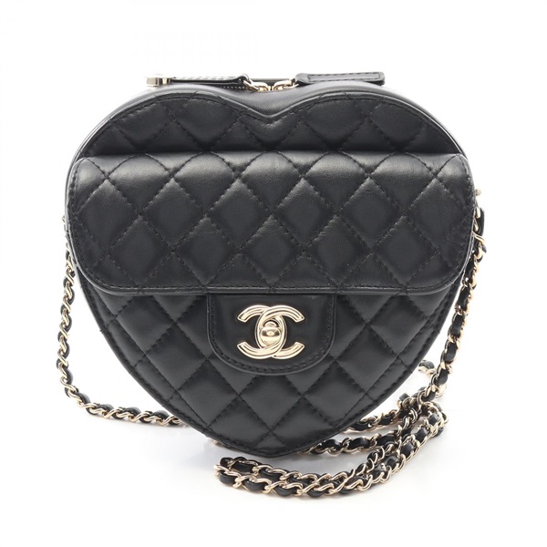 シャネル(CHANEL)シャネル マトラッセ ハート ショルダーバッグ バッグ