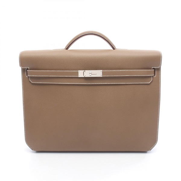 エルメス(HERMES)エルメス ケリーデペッシュ36 エトゥープ ブリーフ