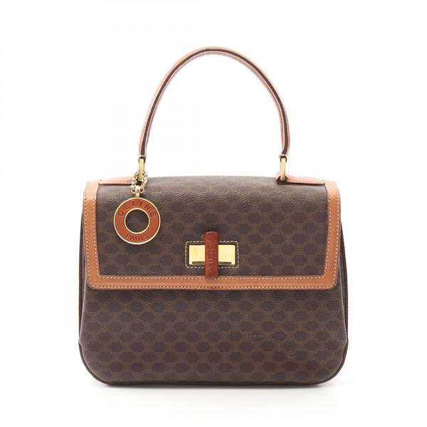 セリーヌ マカダム ゴールドチャーム トップハンドル ハンドバッグ セリーヌ(CELINE)セリーヌ マカダム ハンドバッグ バッグ