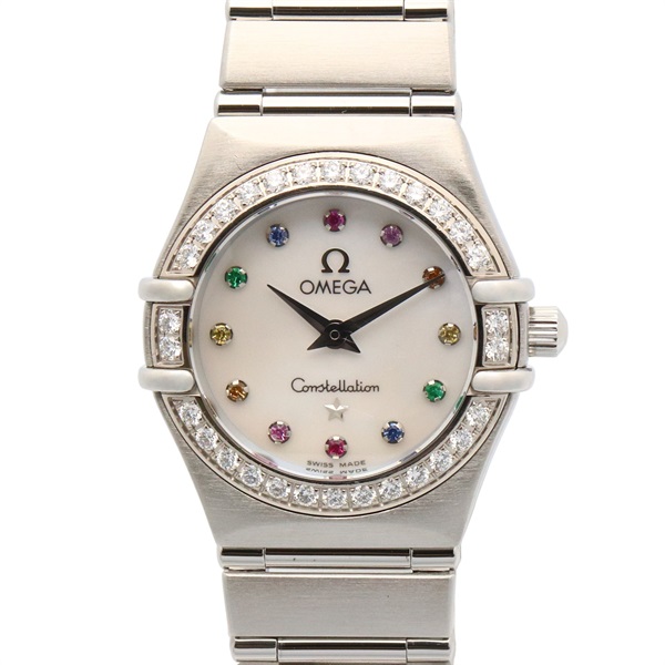 オメガ(OMEGA)オメガ コンステレーション ミニ アイリス ダイヤベゼル  