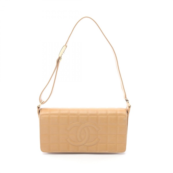 シャネル チョコバー ショルダーバッグ バッグ レディース