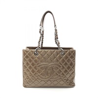 シャネル マトラッセ グランドショッピング GST トートバッグ バッグ レディース A50995