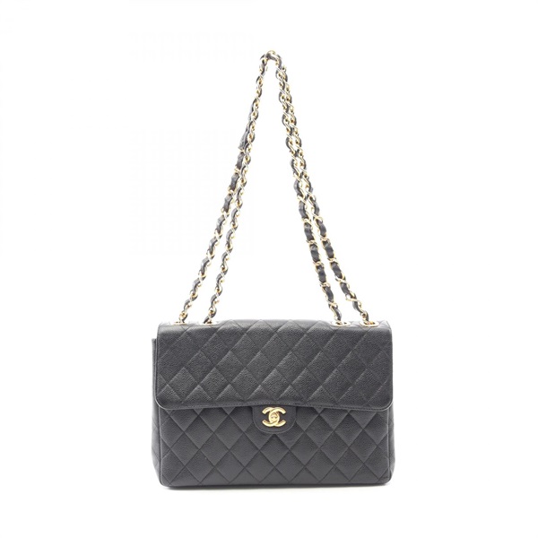 シャネル マトラッセ30 シングルフラップ ショルダーバッグ バッグ レディース