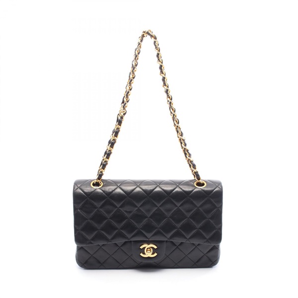 シャネル マトラッセ Wフラップ ショルダーバッグ バッグ レディース