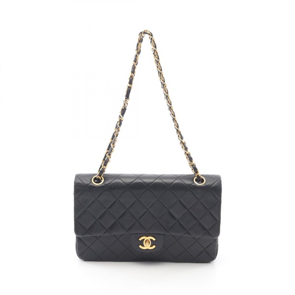 シャネル マトラッセ Wフラップ ショルダーバッグ バッグ レディース