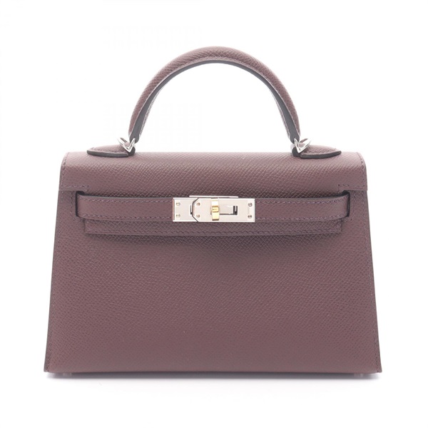 エルメス(HERMES)エルメス ミニケリー2 ルージュセリエ ハンドバッグ
