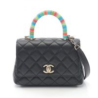 シャネル ココハンドルXXS トップハンドル ハンドバッグ バッグ レディース AS2215