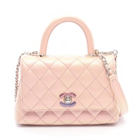 シャネル ココハンドルXXS トップハンドル ハンドバッグ バッグ レディース AS2215