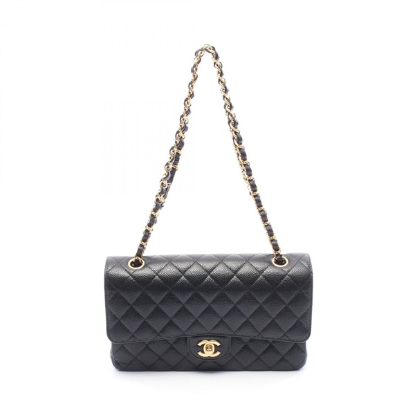 シャネル マトラッセ Wフラップ ショルダーバッグ バッグ レディース A01112
