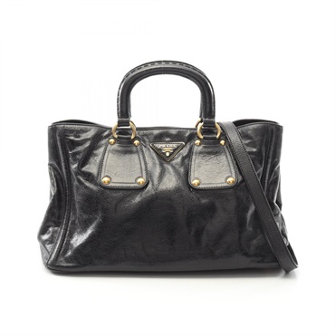 プラダ(PRADA)プラダ VITELLO SHINE ハンドバッグ バッグ レディース