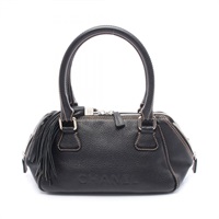 シャネル ロゴ フリンジ ハンドバッグ バッグ レディース