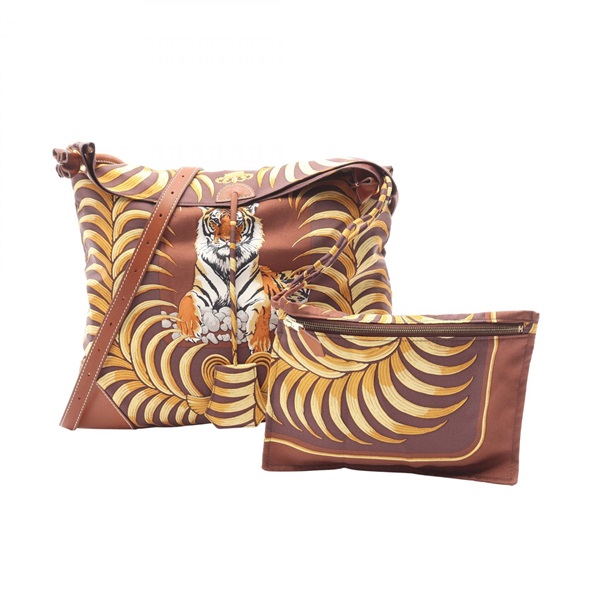 エルメス(HERMES)エルメス シルキーシティPM TIGRE ROYAL ショルダー