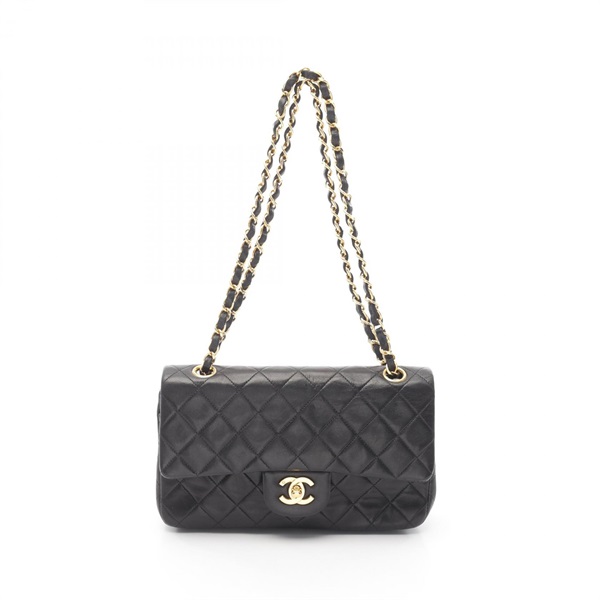 CHANEL Wフラップショルダーバッグ