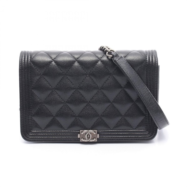 シャネル ボーイシャネル マトラッセ ショルダーバッグ バッグ レディース