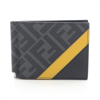 フェンディ(FENDI)フェンディ カードケース グレーファブリック