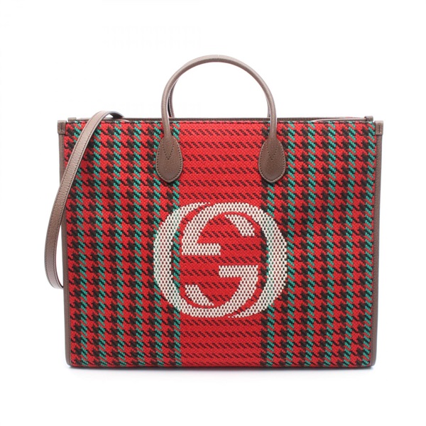 グッチ（GUCCI）インターロッキングG付き スモール トートバッグ Gucci 