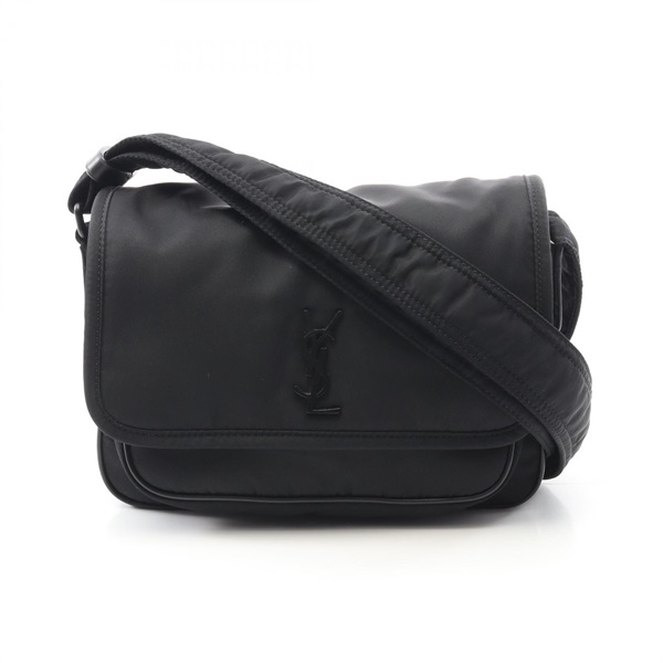 SAINT LAURENT サンローラン メッセンジャー パイソン 黒 ショルダーバッグ メンズ SAINT LAURENT】サンローラン メッセンジャー パイソン 黒 メンズ