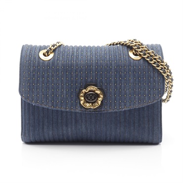 コーチ パーカー ウィズ デニム ショルダーバッグ バッグ レディース 68222