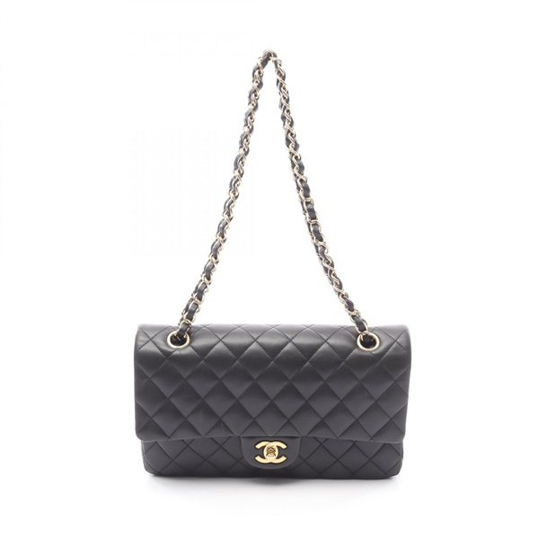 シャネル マトラッセ ダブルフラップ ショルダーバッグ バッグ レディース