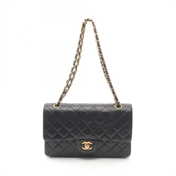 シャネル マトラッセ Wフラップ ショルダーバッグ バッグ レディース A01112