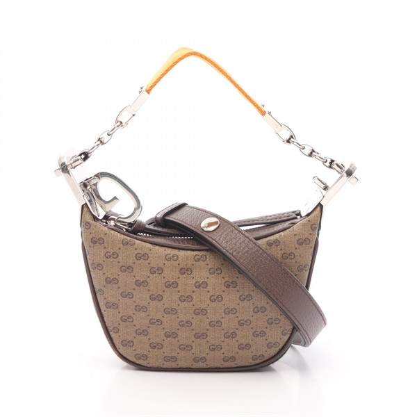 グッチ(GUCCI)グッチ マイクロGG シェリーライン ハンドバッグ バッグ