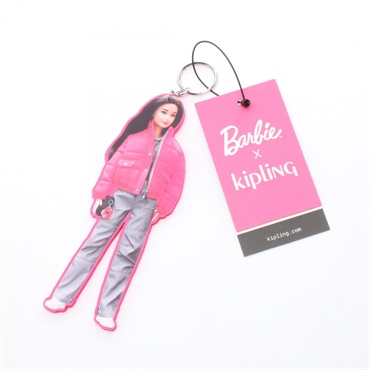 キプリング kipling × Barbie キーホルダー アクセサリー レディース I3295-BA2