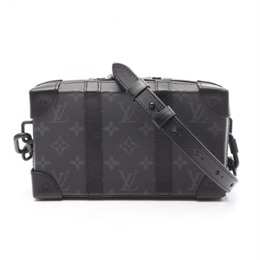 【新品同様】ルイヴィトン ショルダーバッグ ソフトトランク ウォレット ブラック ルイ・ヴィトン(LOUIS VUITTON)ルイ・ヴィトン ソフトトランク