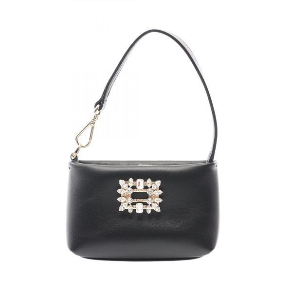 ✨美品✨　ロジェヴィヴィエ　ショルダーバッグ　マイクロ　黒　金　付属品完備 楽天市場】ロジェ ヴィヴィエ ROGER VIVIER ショルダーバッグ マイクロ