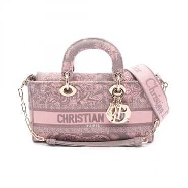 Dior ディオール ハンドバッグ　ミディアム 即対応！ ディオール(Dior)ディオール LADY D-JOY ミディアム ハンドバッグ