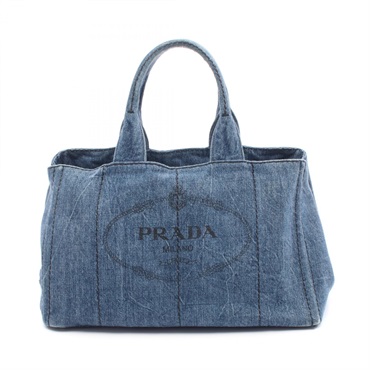 プラダ DENIM CANAPA カナパ トートバッグ バッグ レディース B1872B