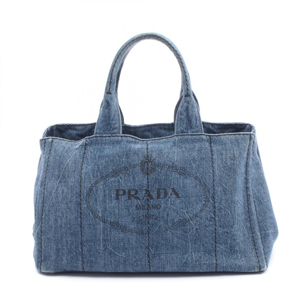プラダ DENIM CANAPA カナパ トートバッグ バッグ レディース B1872B
