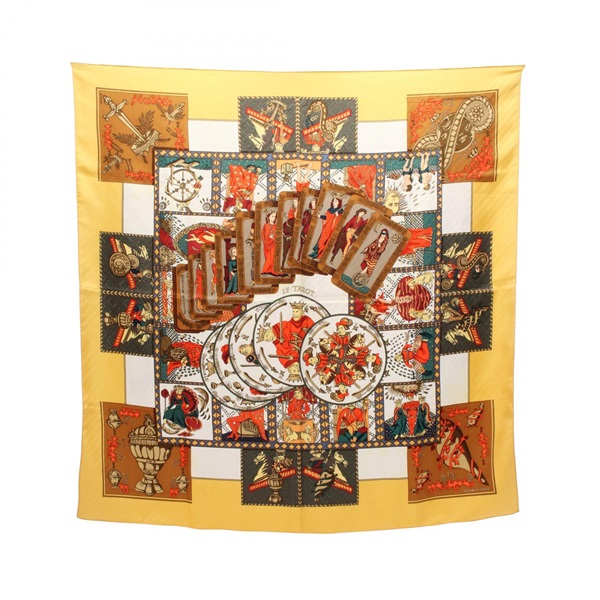 エルメス　カレプリセ　プリーツスカーフ　未使用保管品‼️「デコパージュ」柄 楽天市場】エルメス プリーツ カレの通販